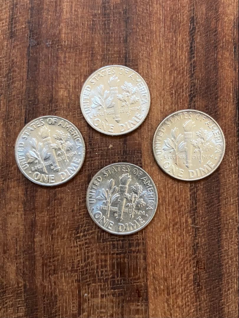 1964 セット① ジョン・F・ケネディ　ハーフダラー　クォーター　ワンダイム