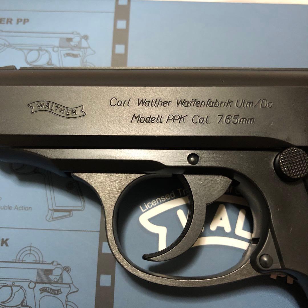 マルシン ワルサーPPK マットブラックABS モデルガン 最新ロット