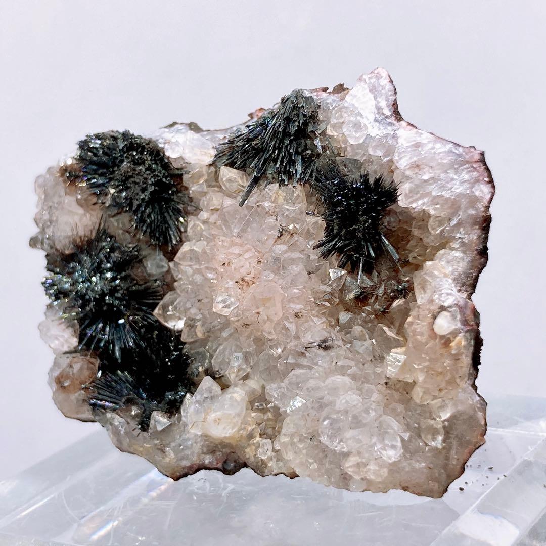 G*G様 ゲーサイト　ローズクォーツ　原石　鉱物標本　天然石　水晶　クォーツ　4