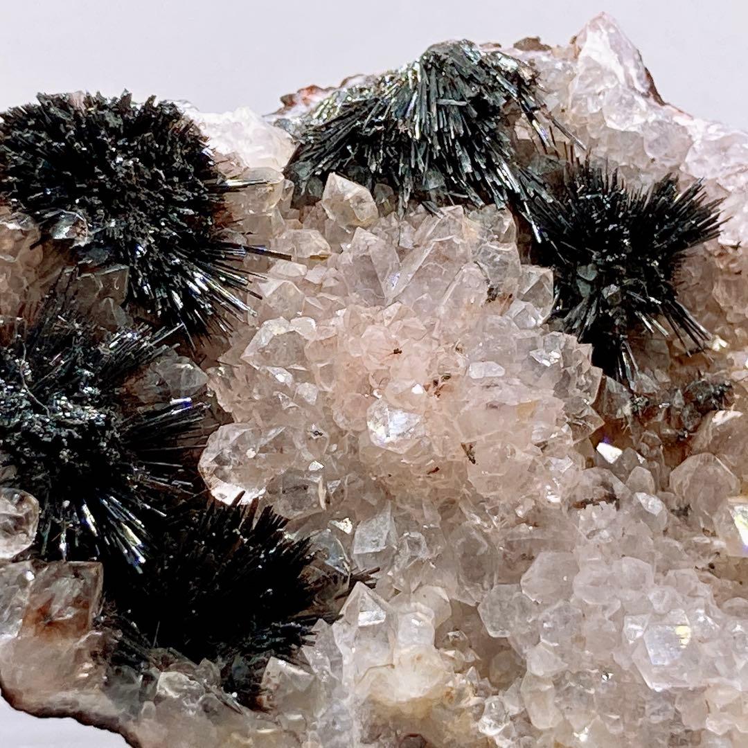 G*G様 ゲーサイト　ローズクォーツ　原石　鉱物標本　天然石　水晶　クォーツ　4