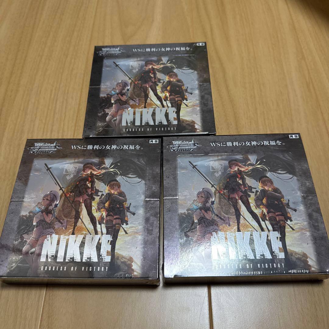 NIKKE ヴァイスシュヴァルツ　3BOX シュリンク付き　再販