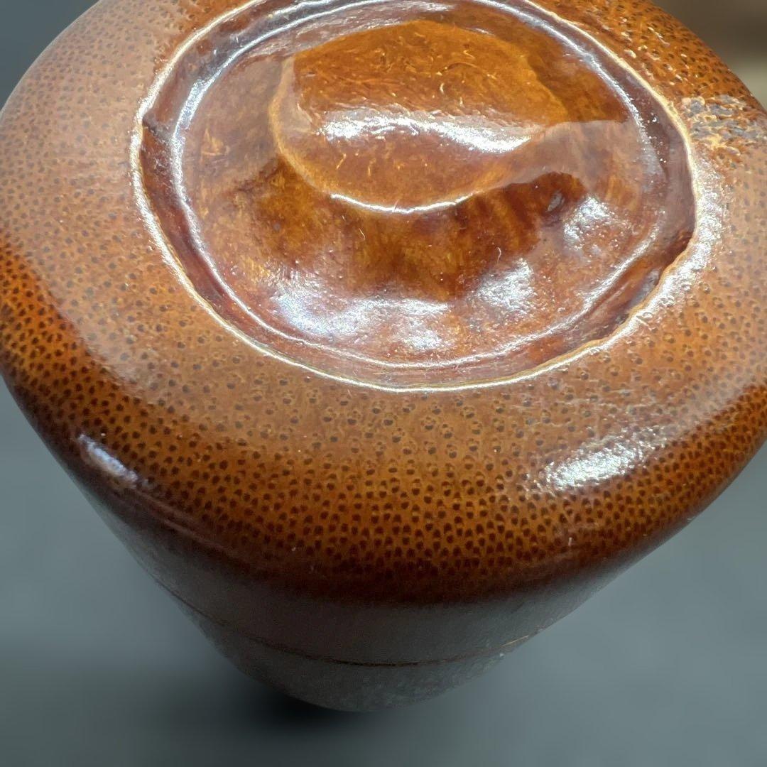 蒔絵　竹立棗　見返時鳥　金彩　漆工芸　共箱　茶道具　伝統工芸