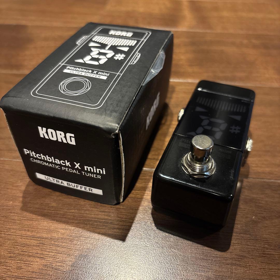 KORG Pitchblack X mini クロマチックペダルチューナー