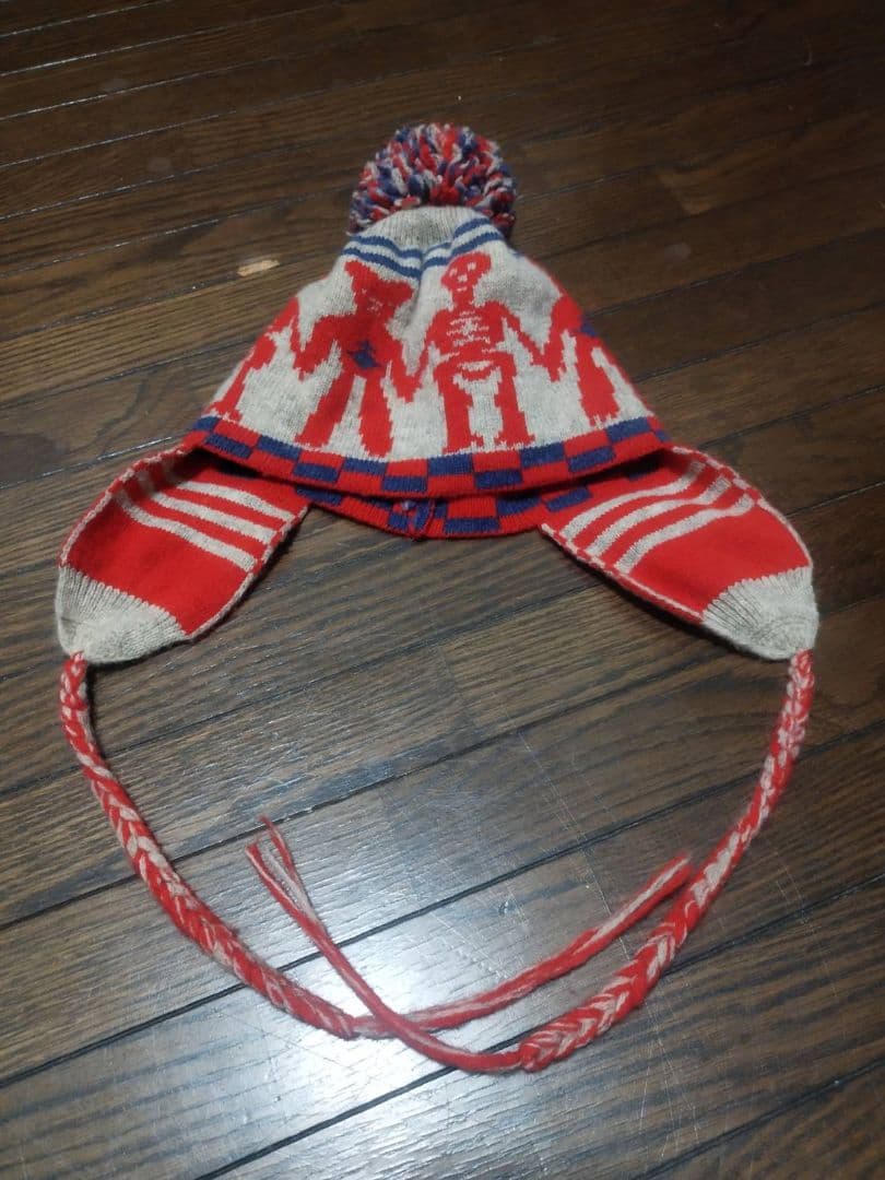【最終セール】viviennewestwood ニット帽 スカル ビーニー