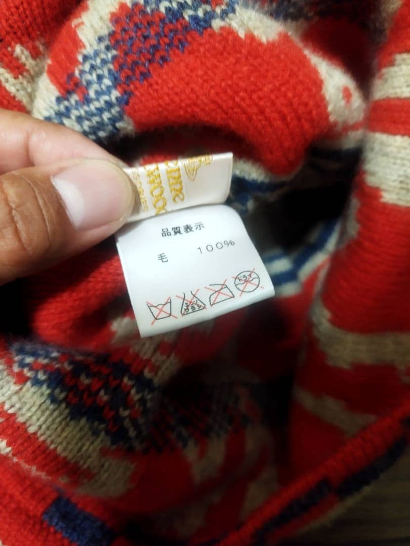 【最終セール】viviennewestwood ニット帽 スカル ビーニー