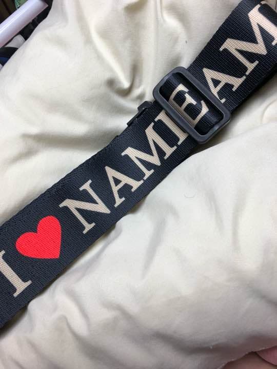 安室奈美恵 台湾 非公式 キャリーベルト 激レア