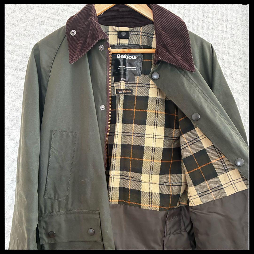 Barbour BEDALE バブアー クラシックビデイル 36 セージ