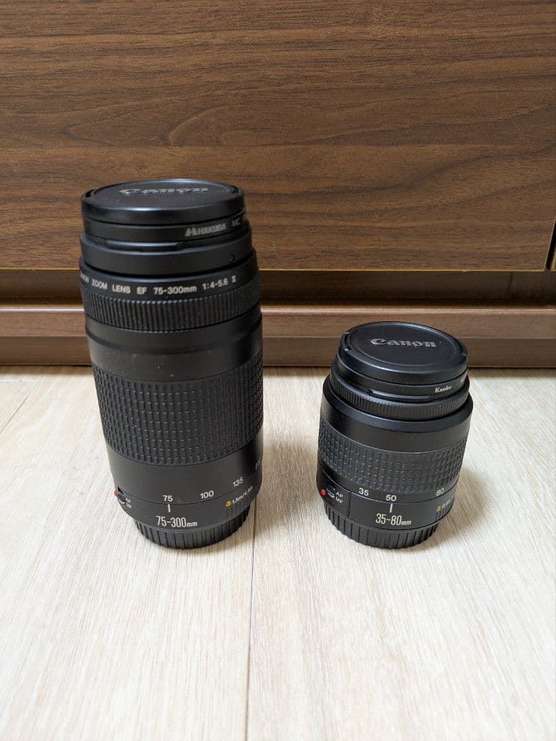 Canon EFレンズセット 35-80mm / 75-300mm