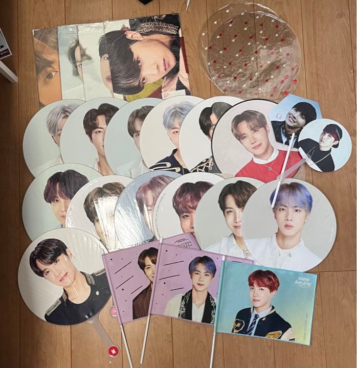 BTS バンタン ライブ グッズ 団扇 うちわ