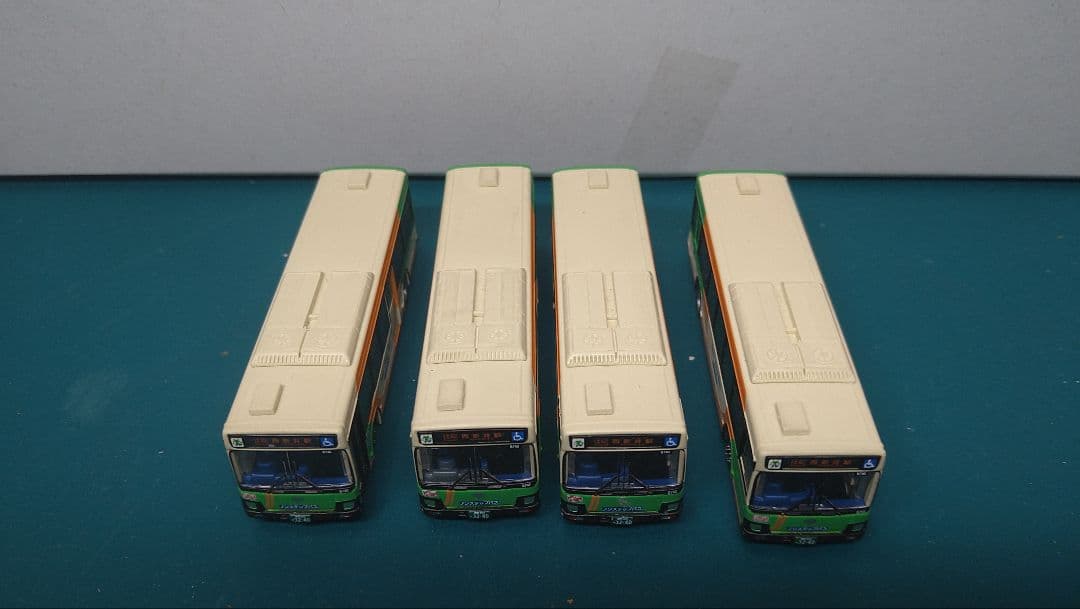 バスコレ都営バス　エルガ12台