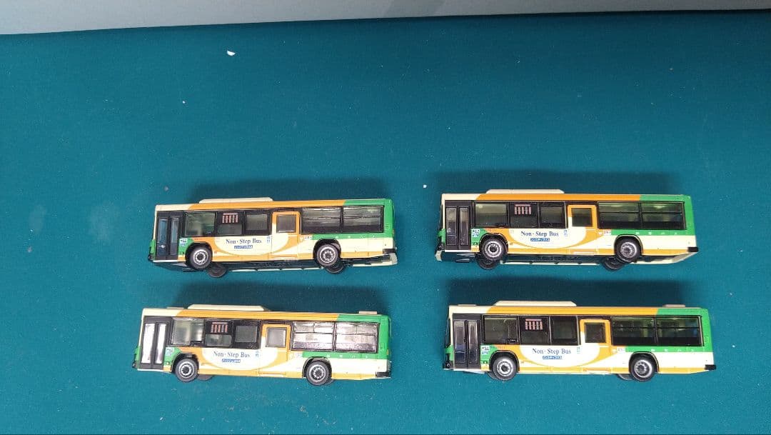 バスコレ都営バス　エルガ12台