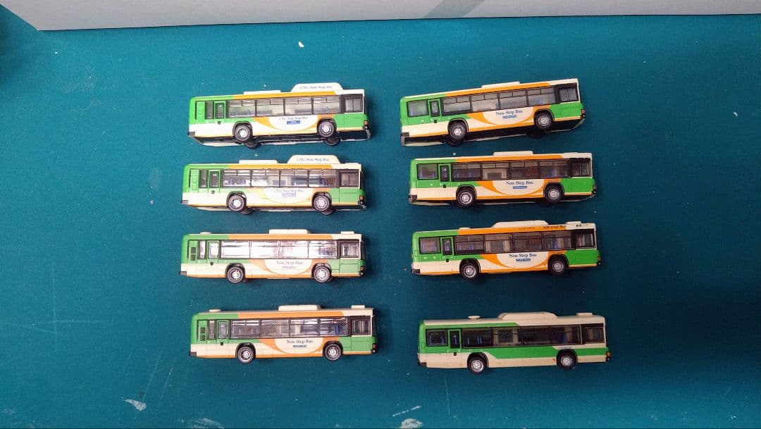 バスコレ都営バス　エルガ12台