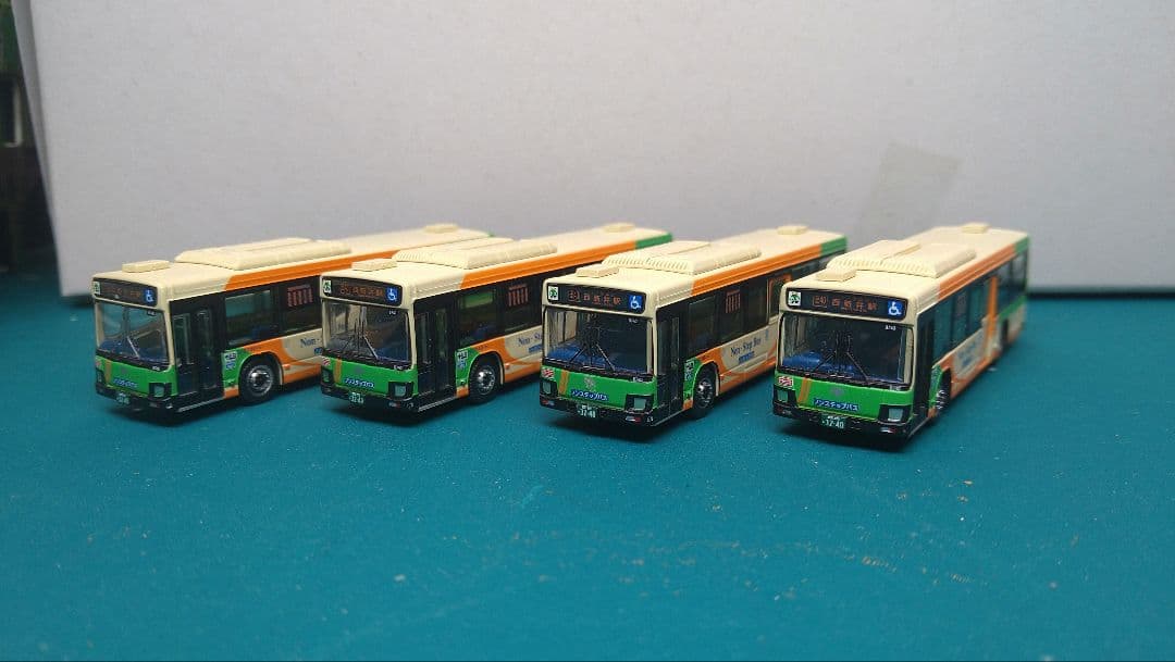 バスコレ都営バス　エルガ12台