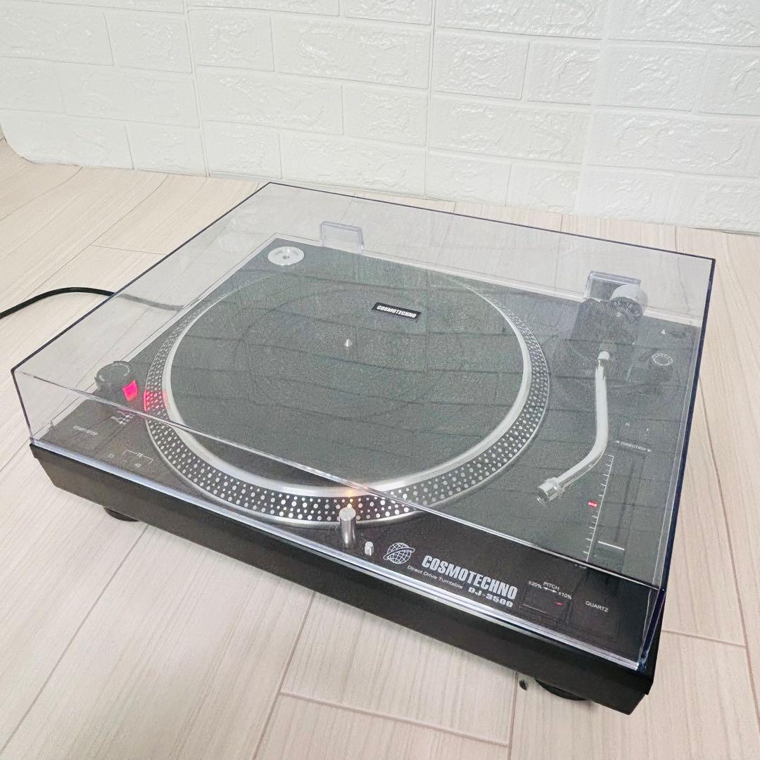 コスモテクノ DJ-3500 ダイレクトドライブ ターンテーブル 動作品