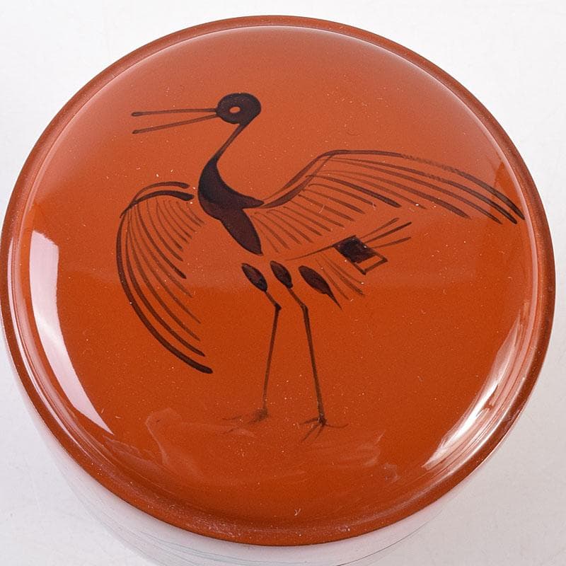 茶道具　山中塗　倉山直彦作　玄々斎好　曙棗　共箱　V　7010