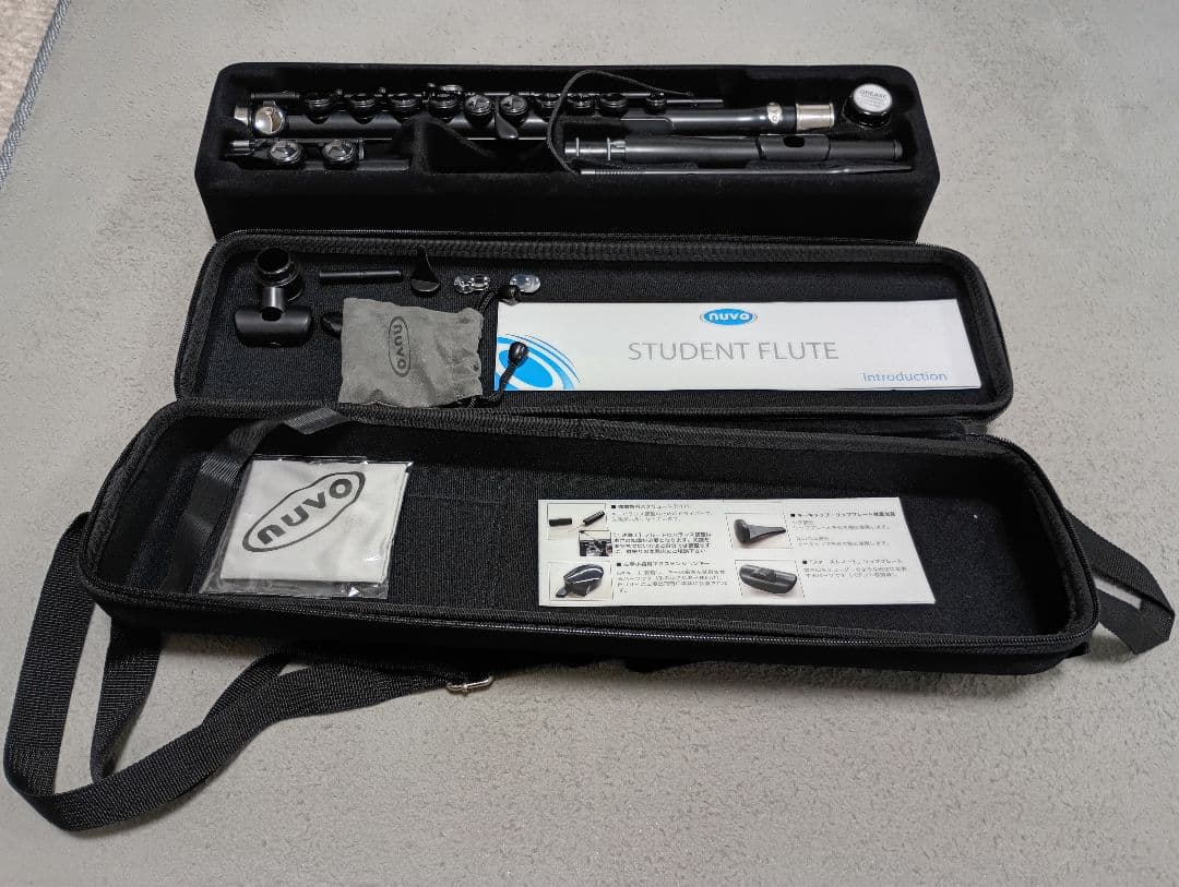 極美品 nuvo STUDENT FLUTE ヌーボ スチューデント フルート