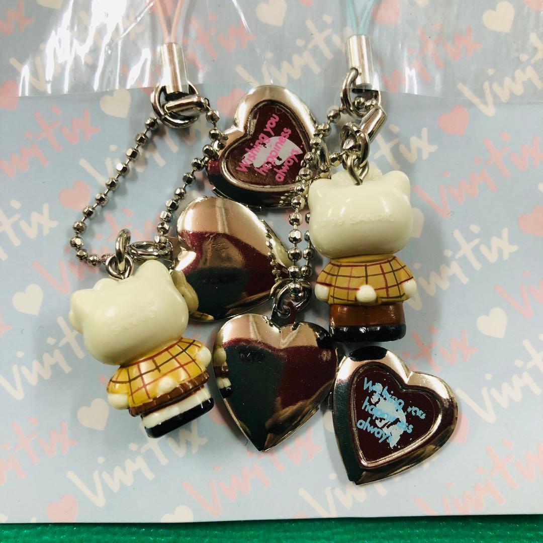 2001年製 激レア★ハローキティ ダニエル ストラップ vivitix 制服