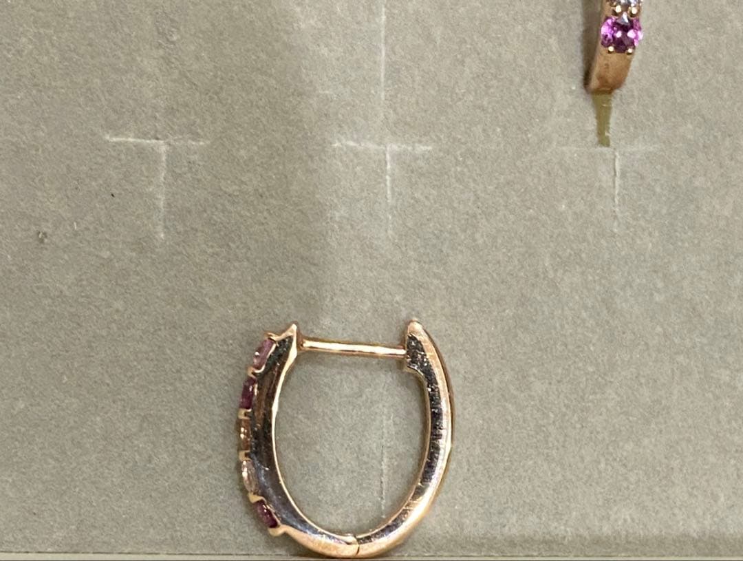 専用　TSUTSUMI K10 PG フープピアス　中折れ　箱無し