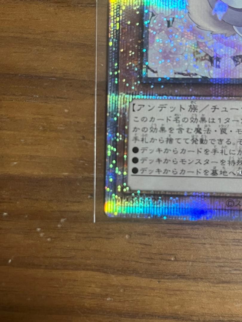 遊戯王 灰流うらら 絵違い 25thシークレット　クオシク　QCAC-JP050