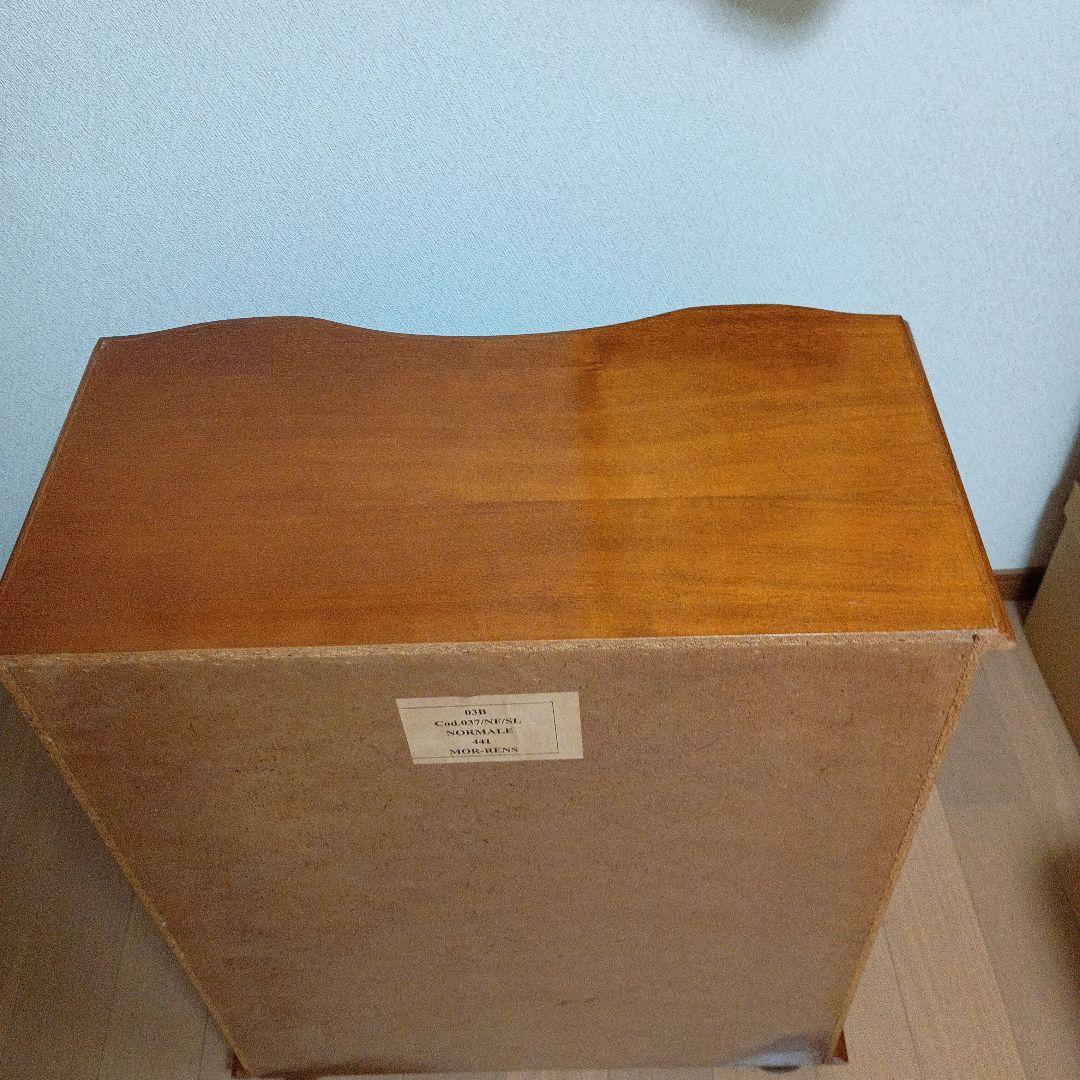 イタリア製 タロッコ モーレンス 4段チェスト 象嵌 アンティーク