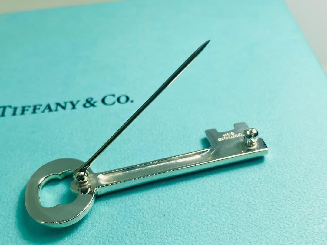美品　ティファニー　キー　ブローチ　TIFFANY ９２５