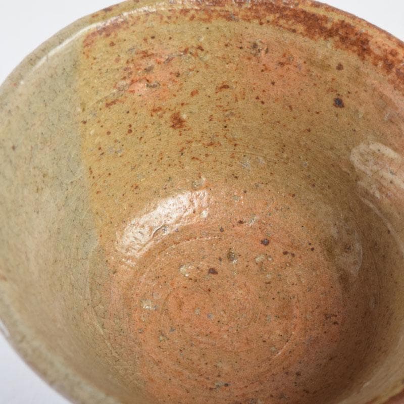 楽山窯　楽山焼　十一代　長岡空権造　出雲盃　共布共箱　V　8634