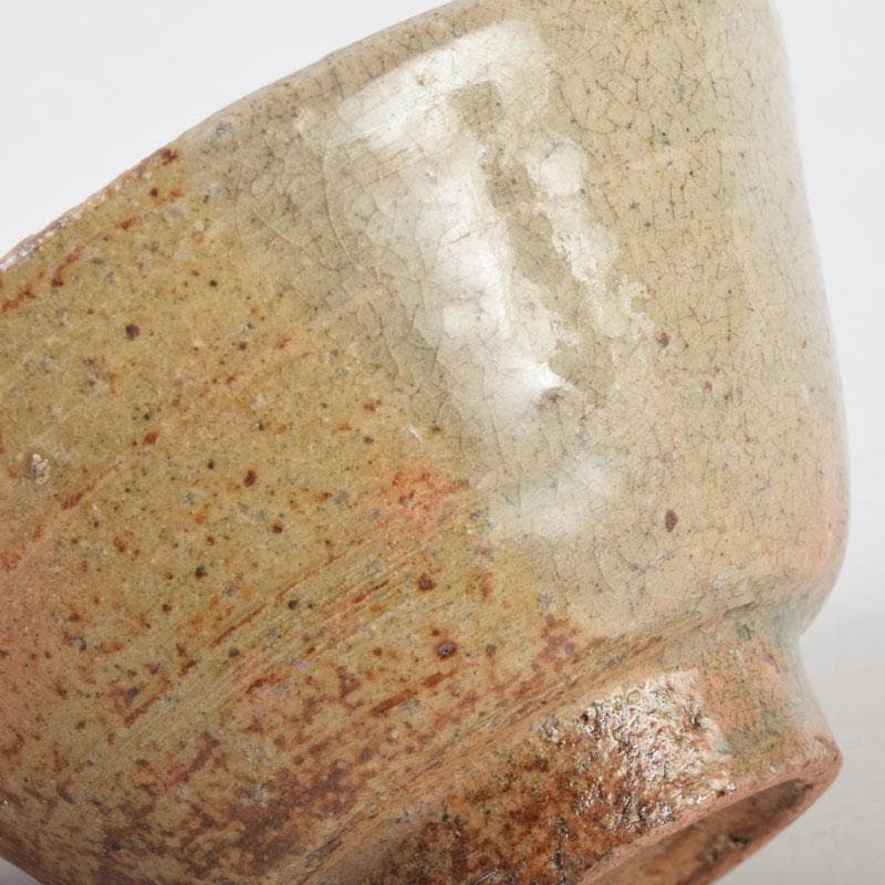 楽山窯　楽山焼　十一代　長岡空権造　出雲盃　共布共箱　V　8634