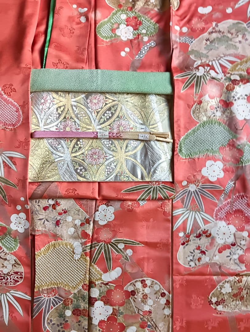 そごう誂　正統派　上質　高級振袖フルセット　川島織物帯　トール169 裄68