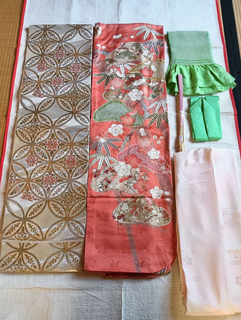 そごう誂　正統派　上質　高級振袖フルセット　川島織物帯　トール169 裄68