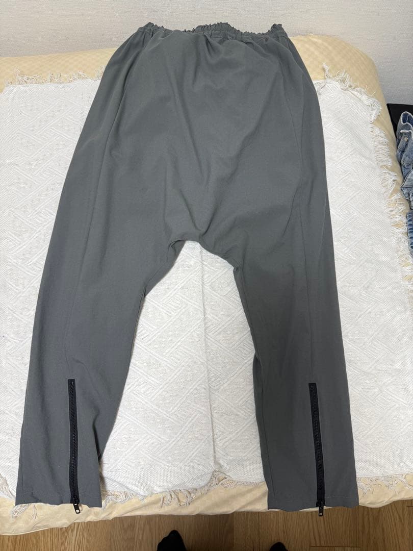 PRY シュウト Drawstring Sarouel Zip Pants