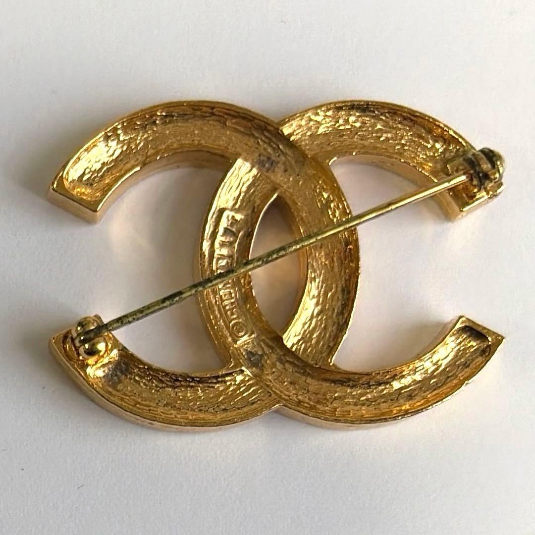 OHANACHANEL シャネル ラインストーン ヴィンテージ ブローチ