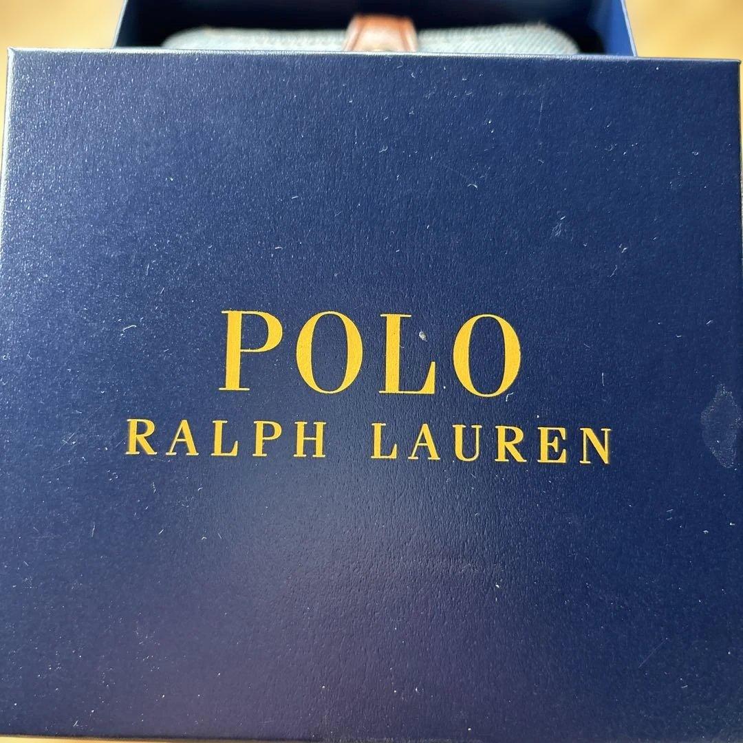 箱付き❣️Polo Ralph Lauren デニム 二つ折り財布