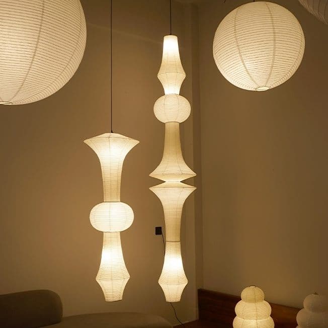 イサムノグチ　AKARI アカリ H　ペンダントライト　リプロダクト　145cm