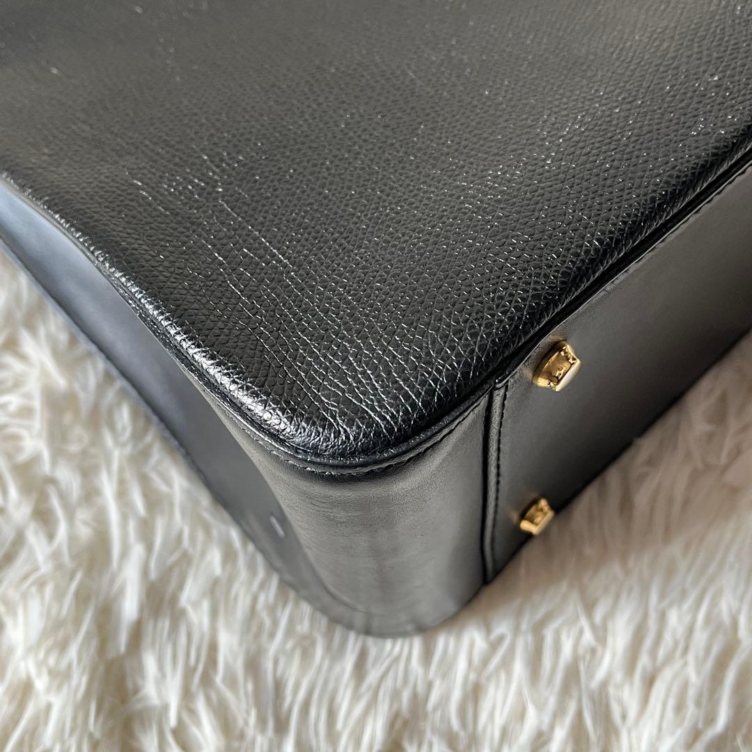 ⭐️未使用級⭐️　MORABITO　モラビト　M金具　ハンドバッグ　ブラック