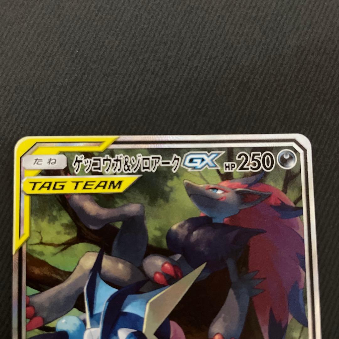 ゲッコウガ＆ゾロアークGX SAR SR SM9a ナイトユニゾン059/055