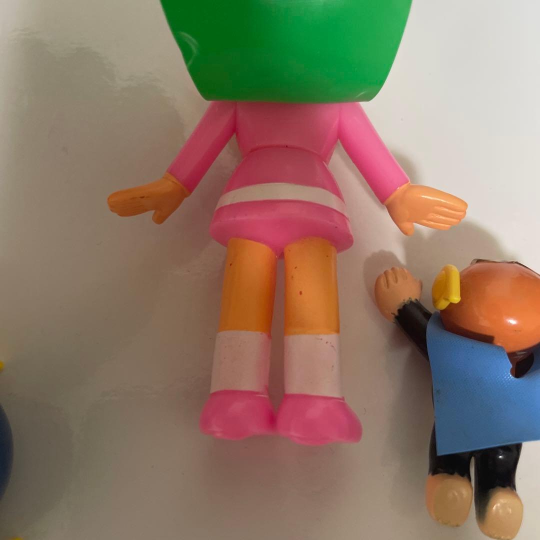 昭和レトロ　バンダイ　ヴィンテージ　超合金　グルグル　パーマン1号2号パー子3号