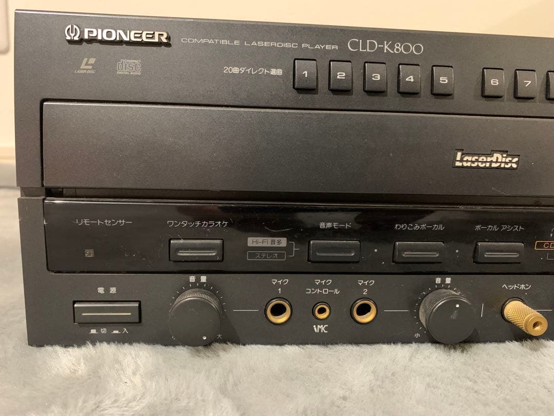 Pioneer パイオニア LDプレーヤー CLD-K800