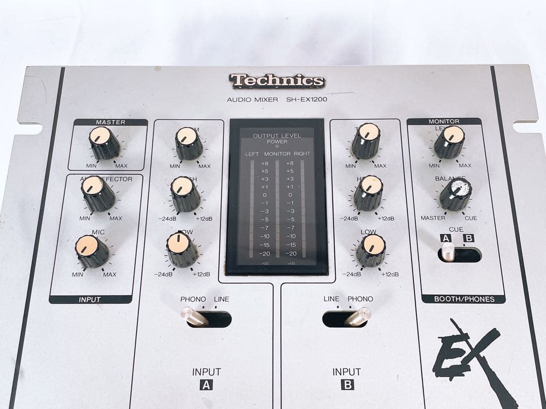 【良品】 Technics テクニクス DJミキサー SH-EX1200