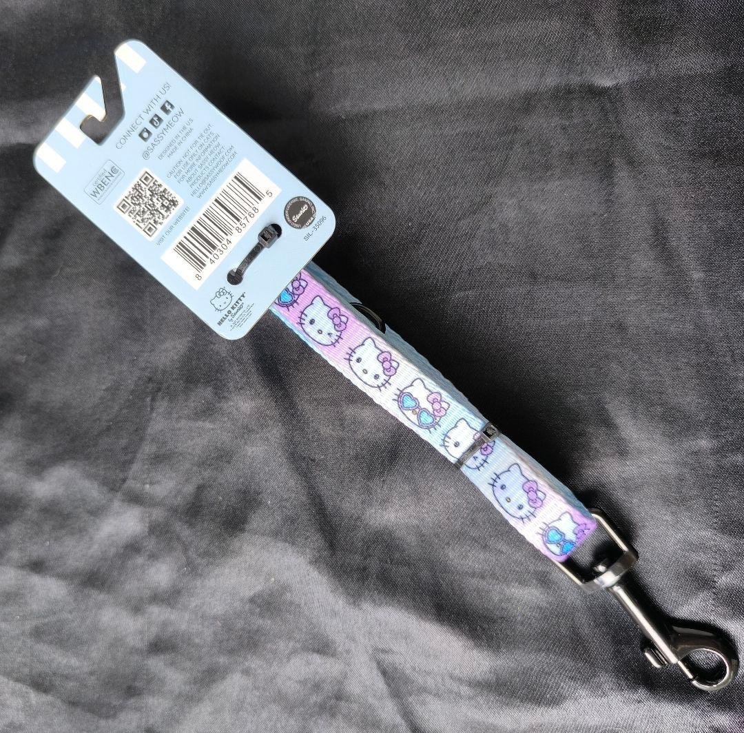 新品 SASSY MEOW サシーミャウ ハローキティ ハーネスXS リーシュ