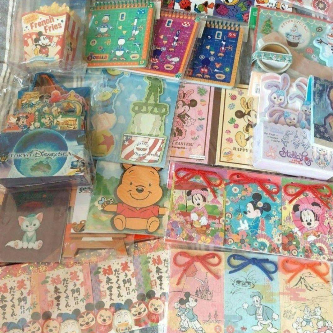 ディズニー★メモ帳 まとめ売り ５０点以上 レアあり!