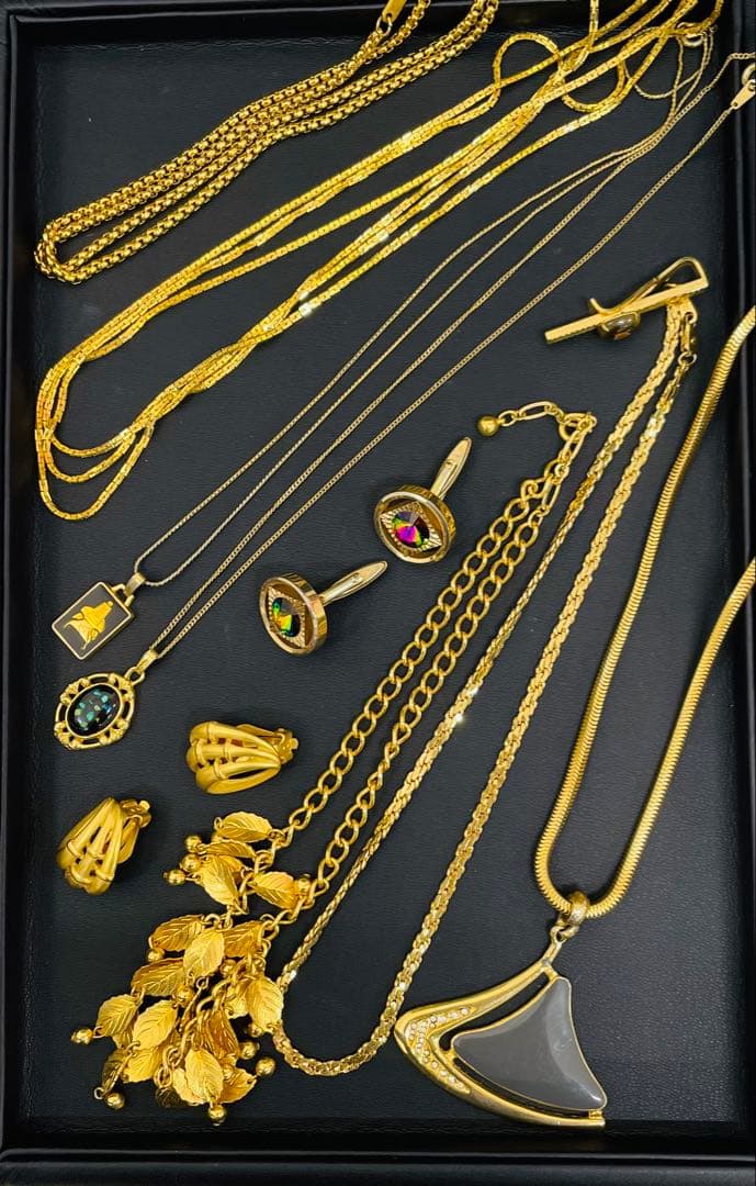 k18ゴールドモチーフネックレスセット