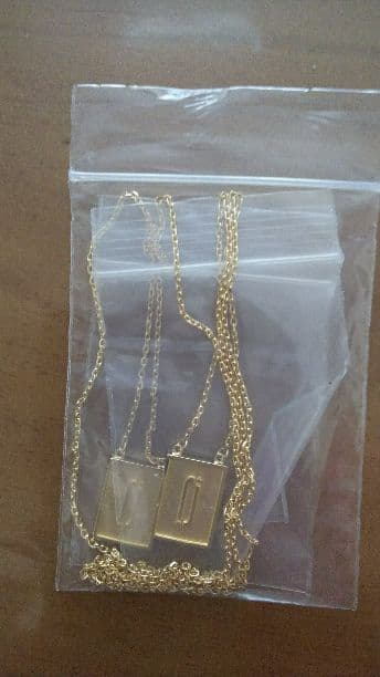 りゅう　janji マリエス ネックレス k18YGモデル 赤西仁さん着用