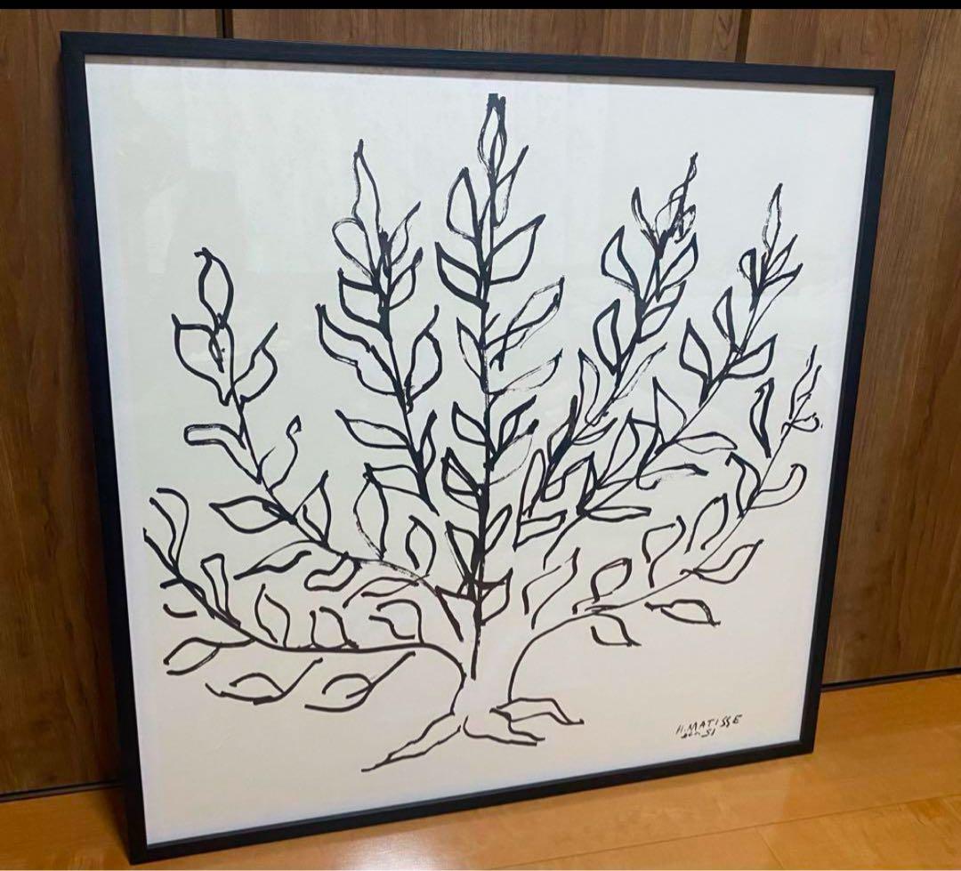 アンリマティス　低木のアートポスター