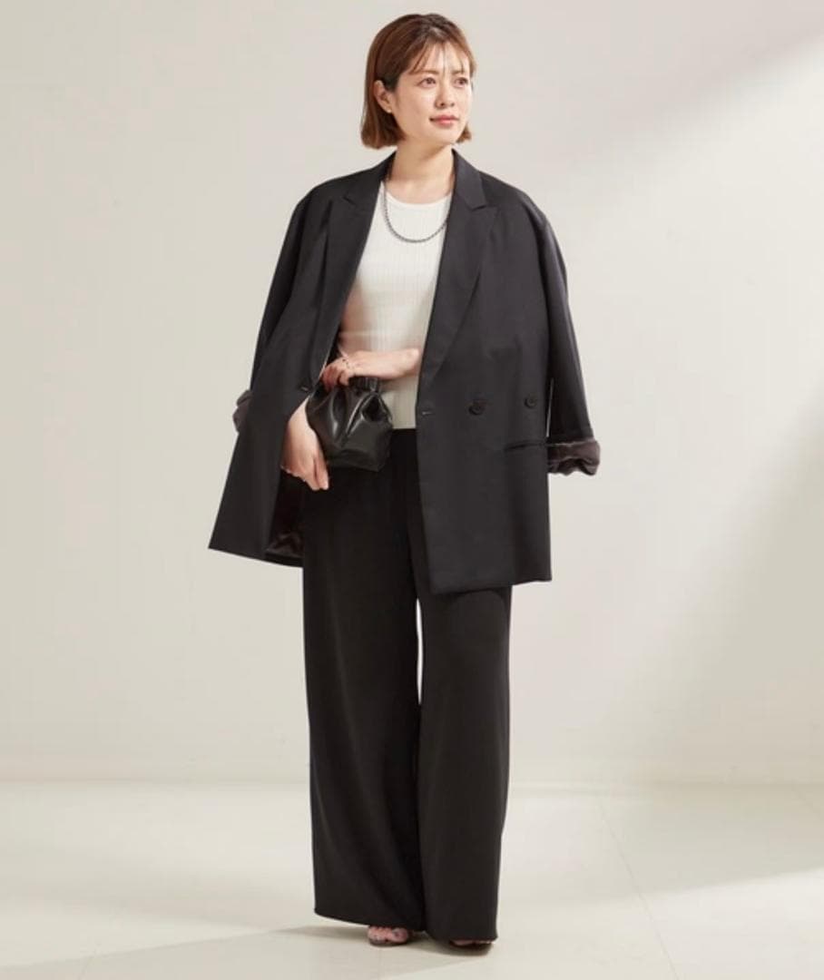 極美品 Plage SOFT WOOL ダブル ジャケット