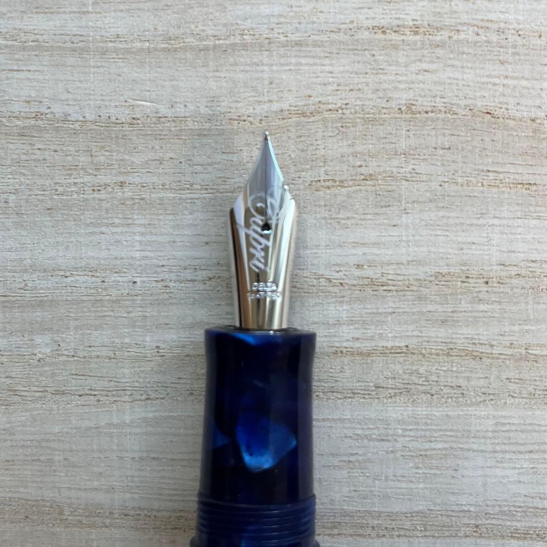 デルタ カプリ ブルーグロット 青の洞窟 1KS限定 万年筆 字幅 F