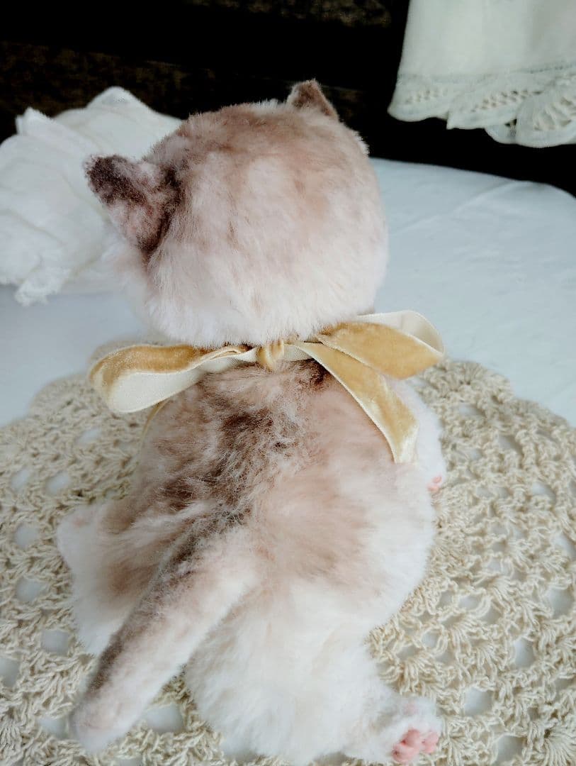 １体限定❤マンチカン子猫ちゃん♡ぽちゃボディ♡よちよちあんよ♡アートドール♡