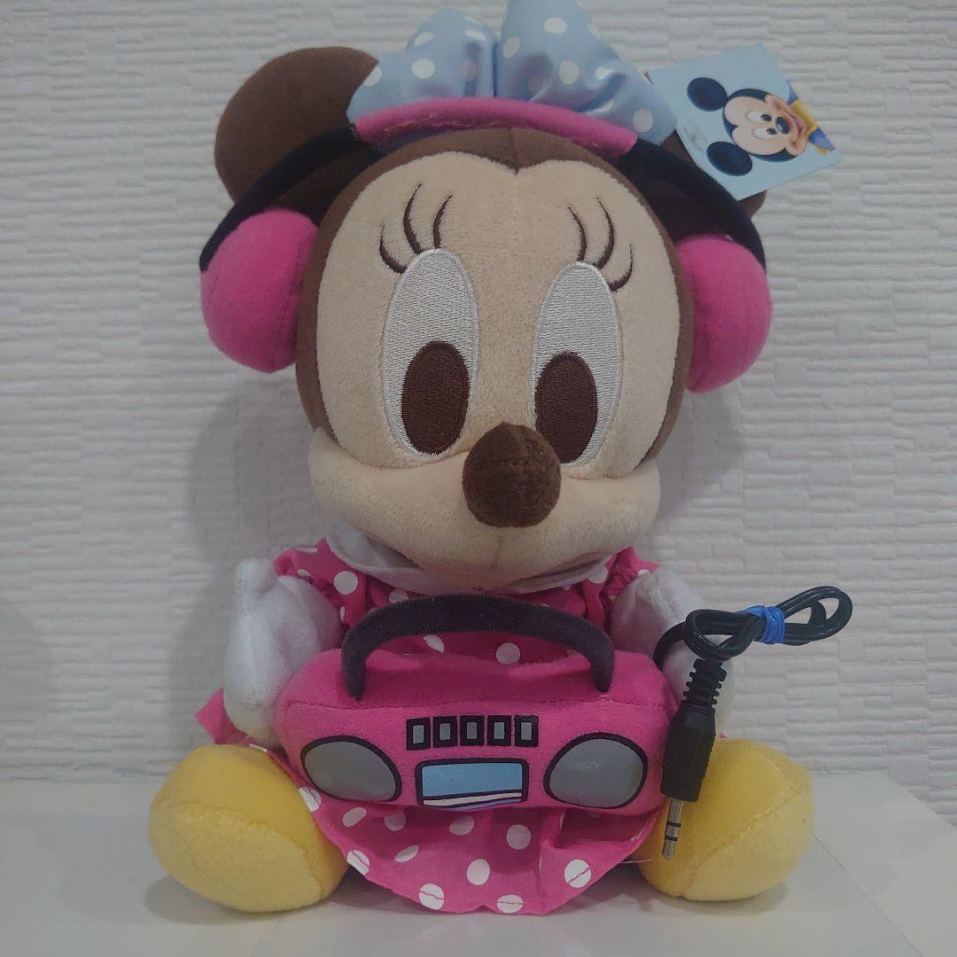 ベビー ミニー　ぬいぐるみ　スピーカー　レア