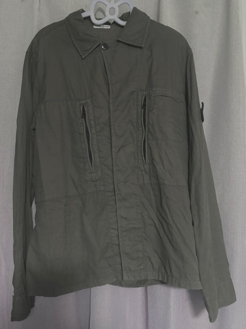 ストーンアイランド ジャケット ミリタリーシャツ