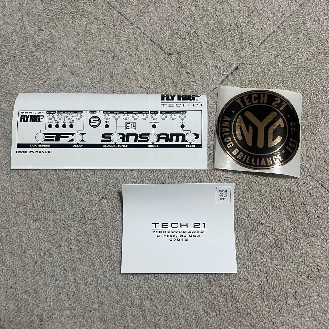 TECH21 FLY RIG 5 V2 マルチエフェクター