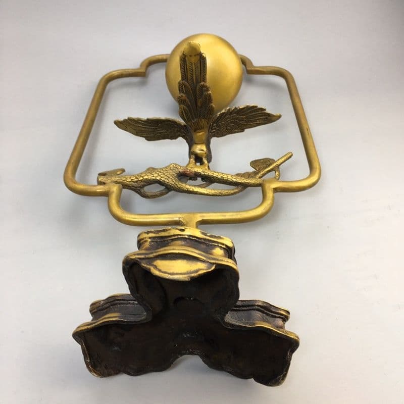 銅製 弔炉 香炉 檀香炉 沈香炉 茶室 事務室 書斎 香道具 装飾品 工芸品置物